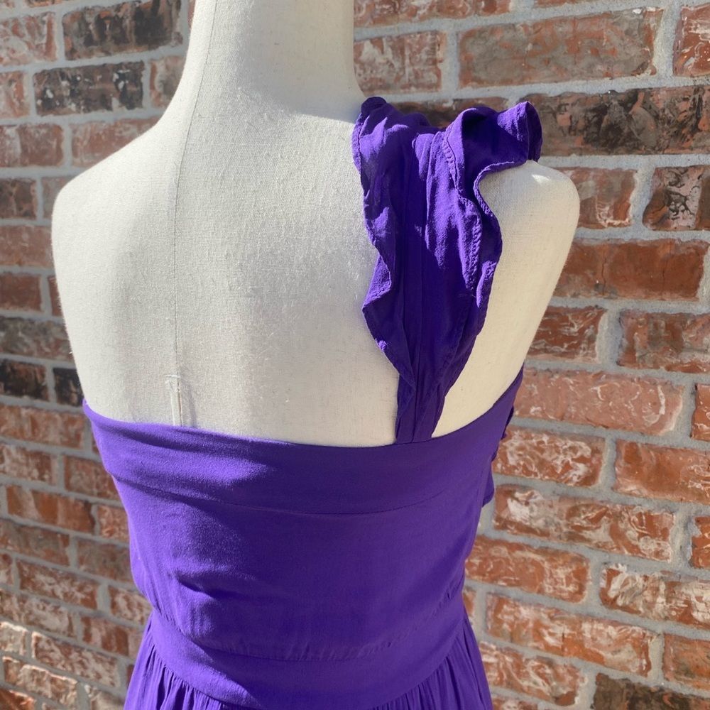 💜 BCBGeneration one shoulder cocktail dress / 2 / Excellent condition - Picture 10 of 16
